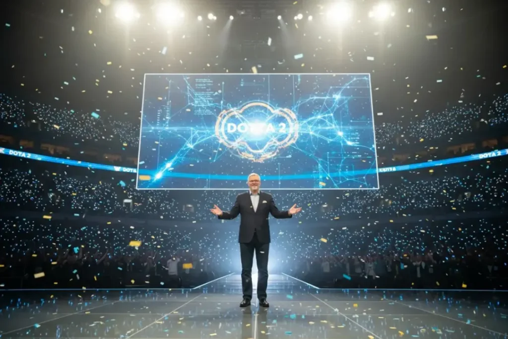 Роль Gabe Newell в развитии Dota 2: сообщение на The International 2025 Роль Gabe Newell в развитии Dota 2: сообщение на The International 2025